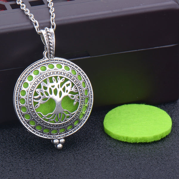 Tree of Life Aromatherapy Necklace