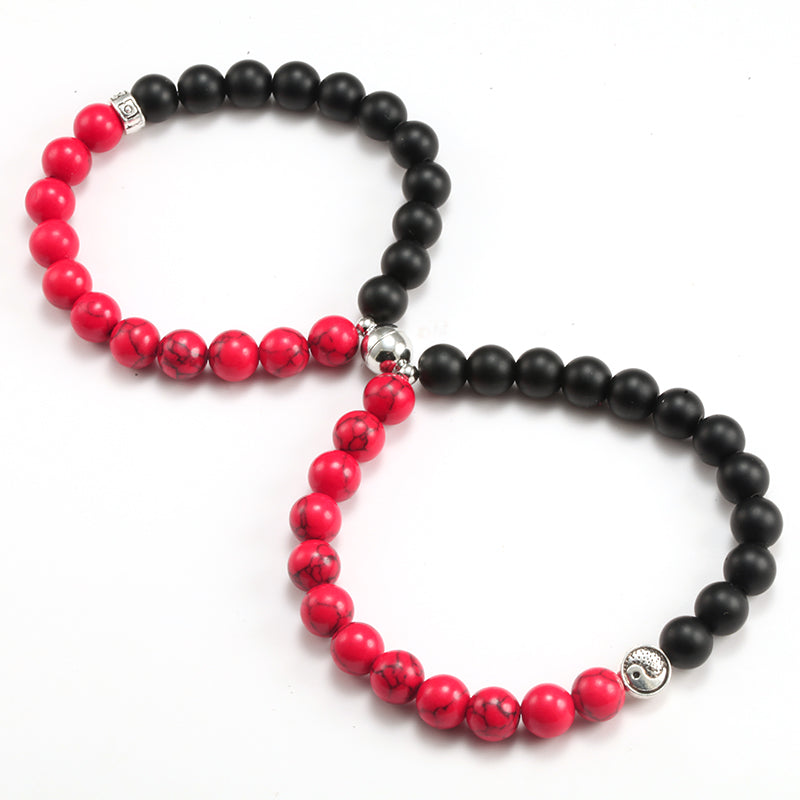 couples charms  Couple Magnetic Bracelet