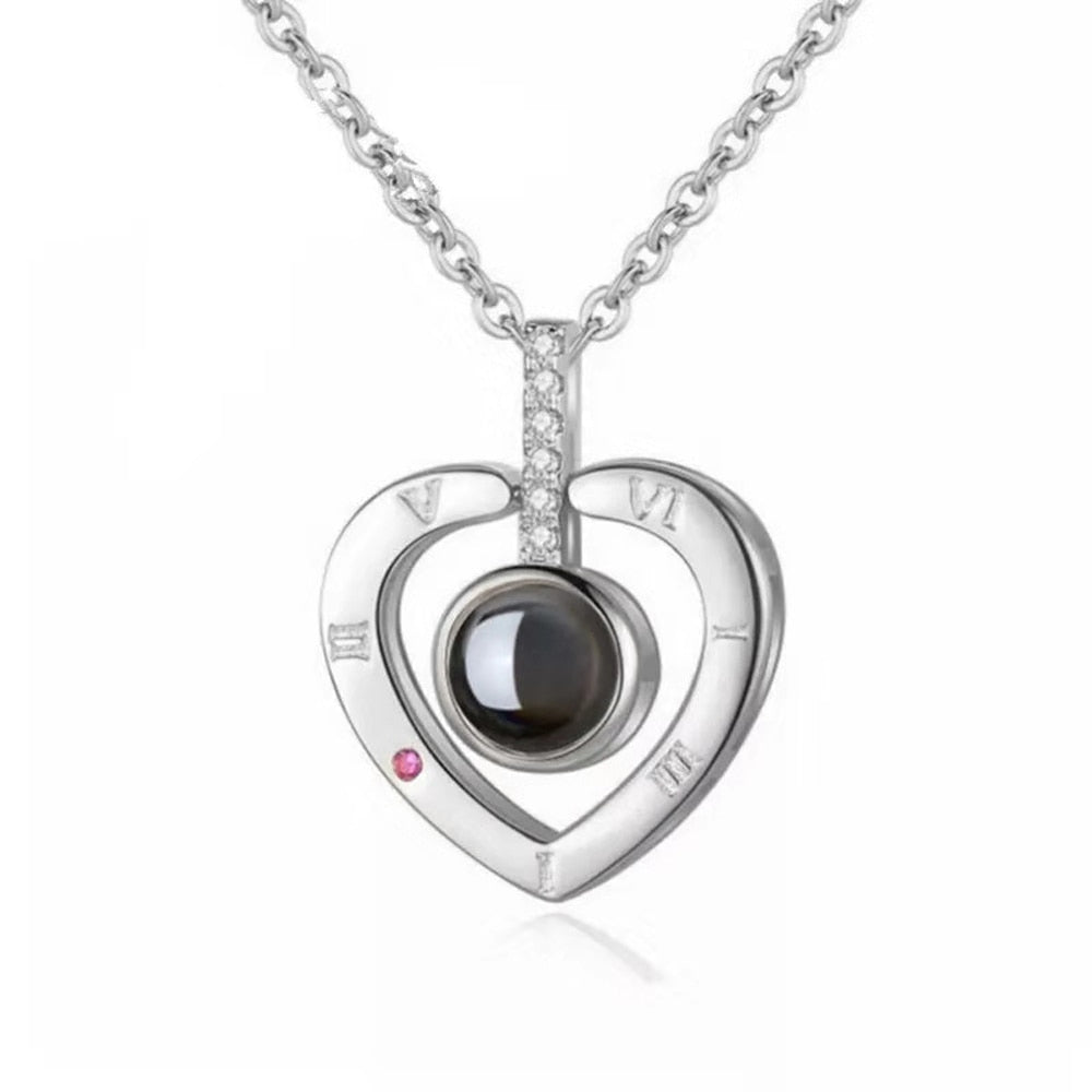 100 Language I Love You Stainless Steel Pendant