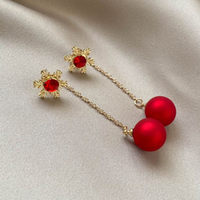 New Trendy Statement Christmas Tree Earrings