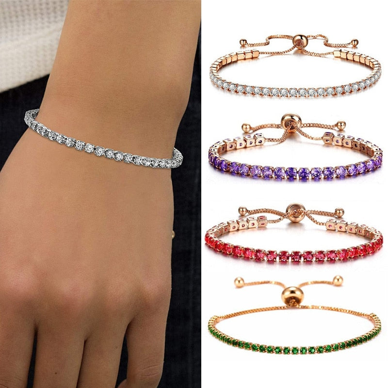 Fashion Charm CZ Tennis Bracelet for Women