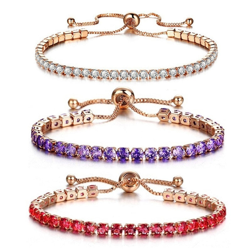 Fashion Charm CZ Tennis Bracelet for Women
