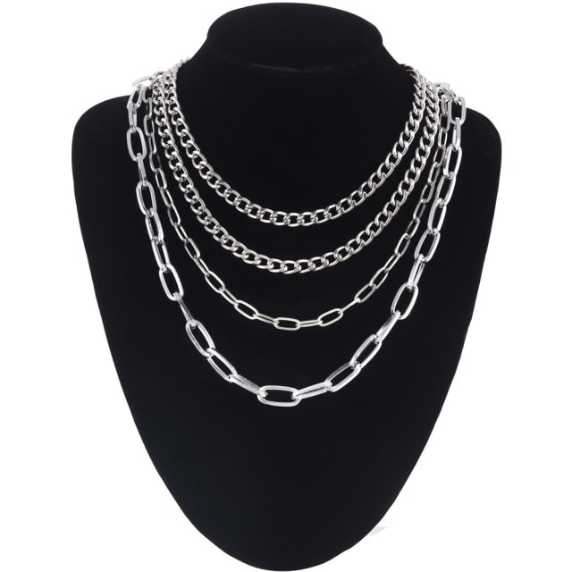 Layered Chain Necklace