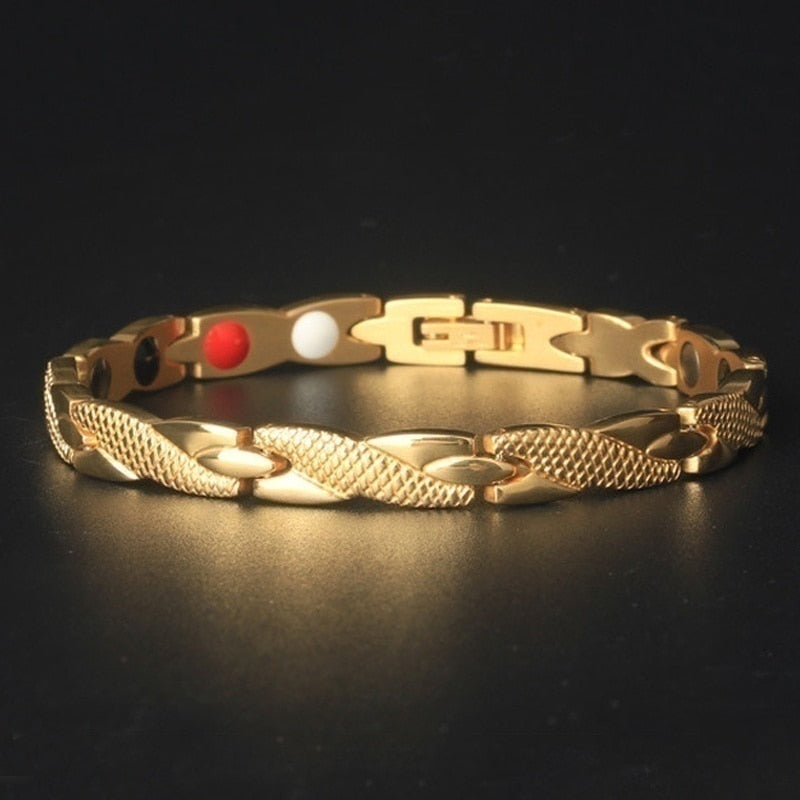 Trendy 4 Colors Weight Loss  Magnets Jewelry Slimming Bangle Bracelets
