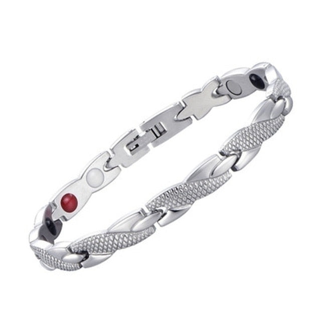 Trendy 4 Colors Weight Loss  Magnets Jewelry Slimming Bangle Bracelets
