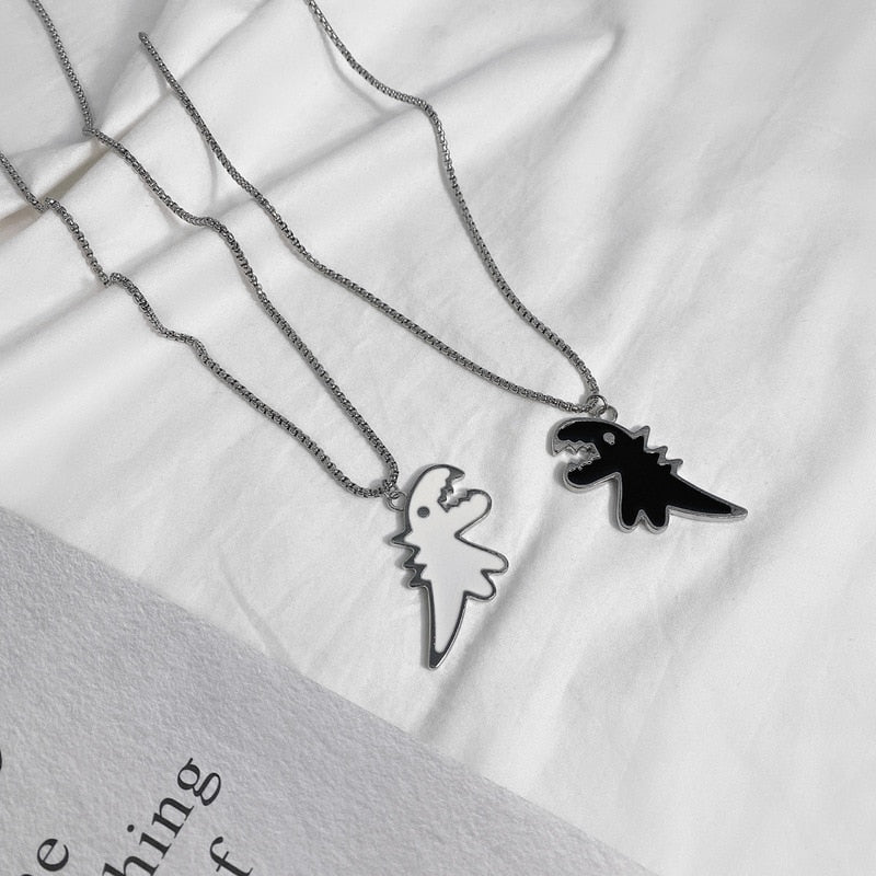 Cartoon Dinosaur Pendant Necklace