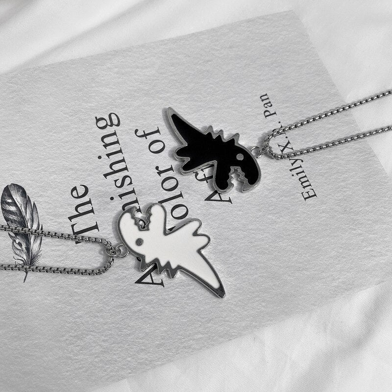 Cartoon Dinosaur Pendant Necklace