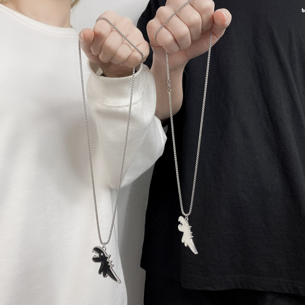 Cartoon Dinosaur Pendant Necklace