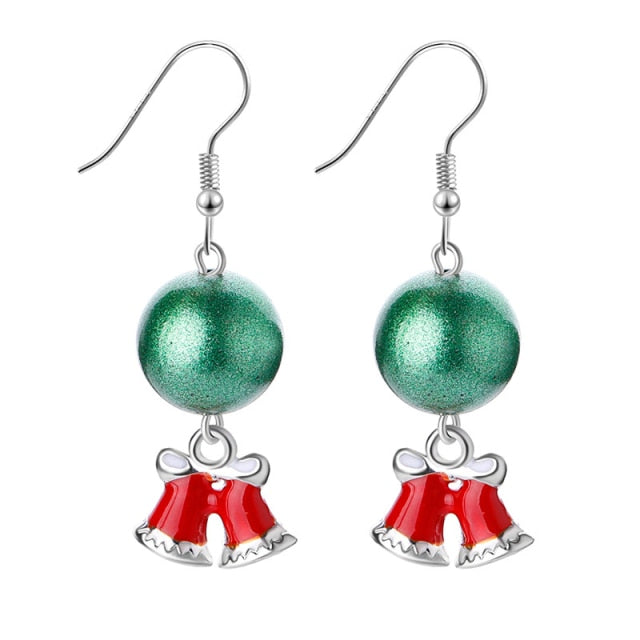 New Trendy Statement Christmas Tree Earrings