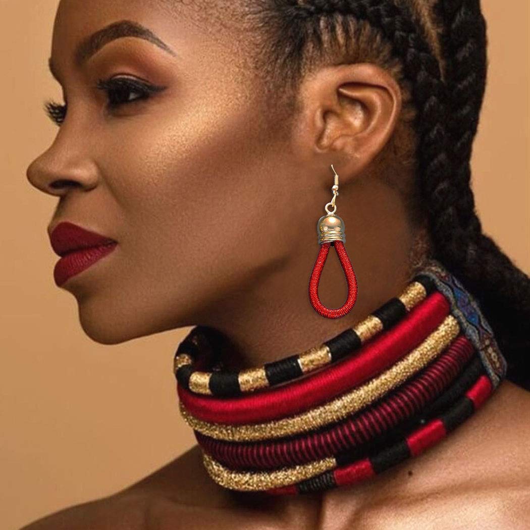 Necklace Earrings Multi-layer  Jewelry Set