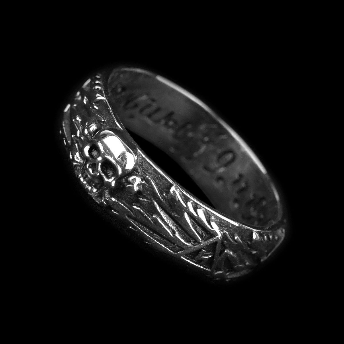 Domineering Skull Devil Stainless Steel Men Rings