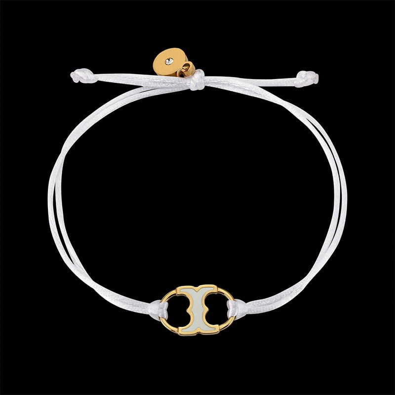 Fateama Simple stainless steel handcuff shape Bracelet