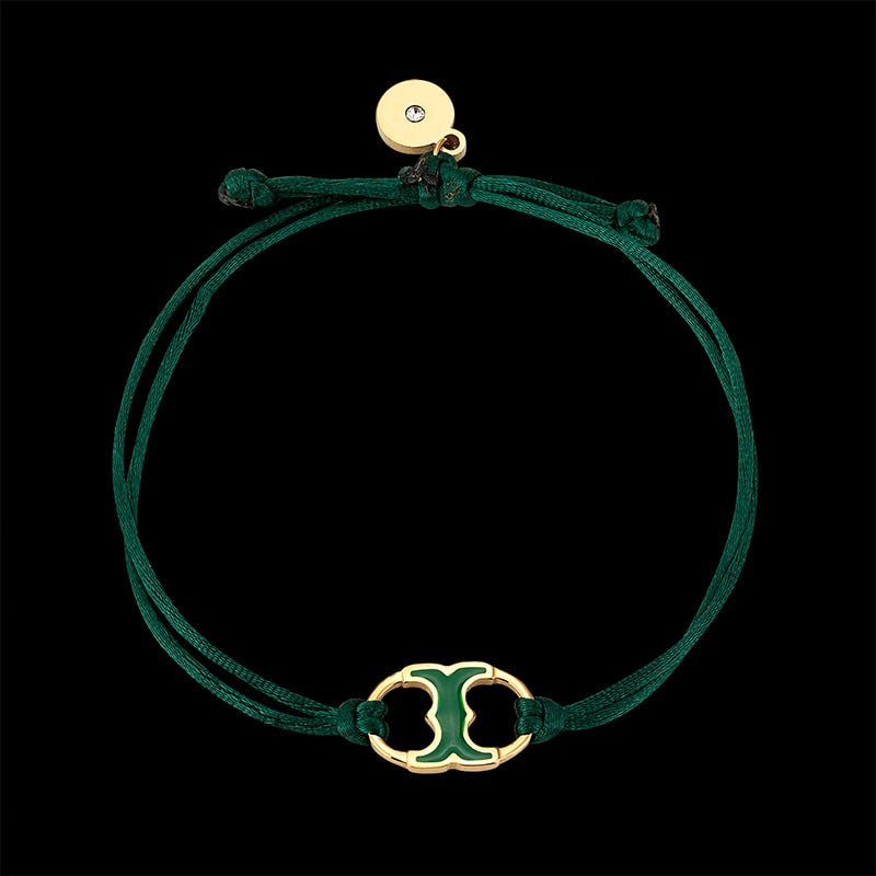 Fateama Simple stainless steel handcuff shape Bracelet