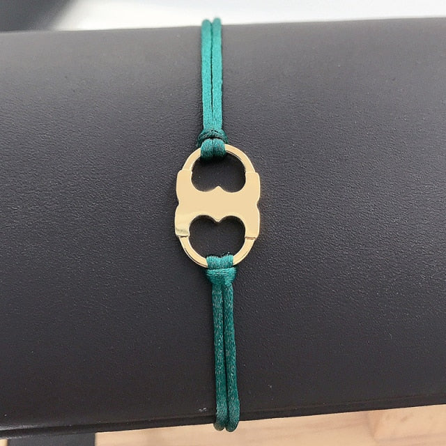 Fateama Simple stainless steel handcuff shape Bracelet
