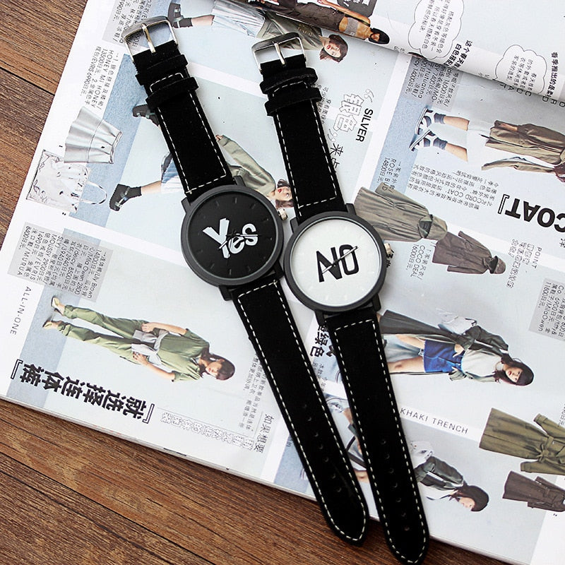 Lover's Watch Women Casual Leather Strap Watches