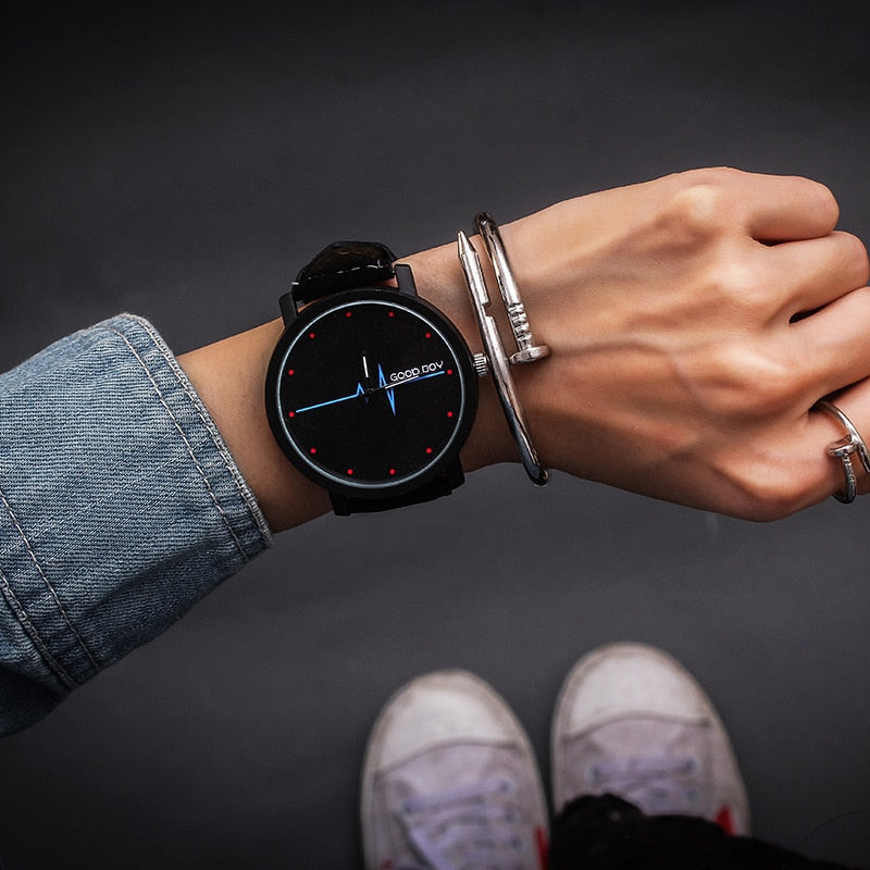 Lover's Watch Women Casual Leather Strap Watches