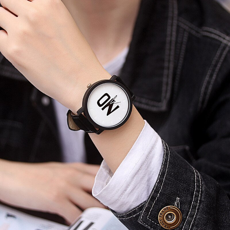 Lover's Watch Women Casual Leather Strap Watches