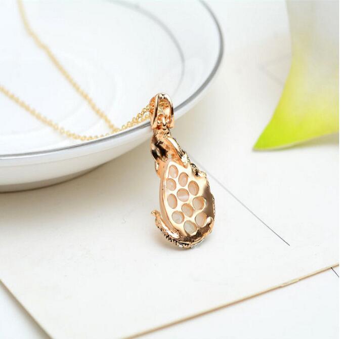 Women Elegant Waterdrop Rhinestone  Hook Earrings Jewelry Set