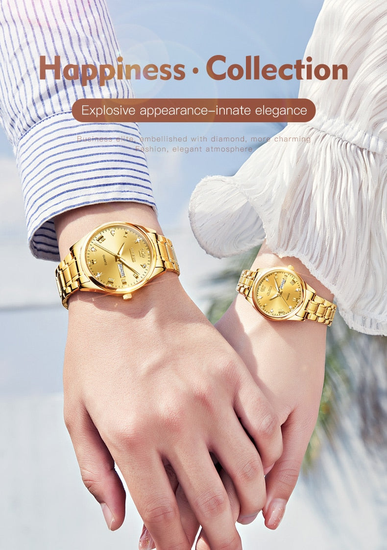 Fashion Lover's Watches Simple Couple Watch