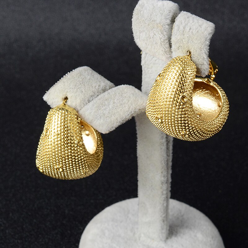 New Design Earrings Pendant Geometric Wedding Party Trendy Fashion Copper Sets