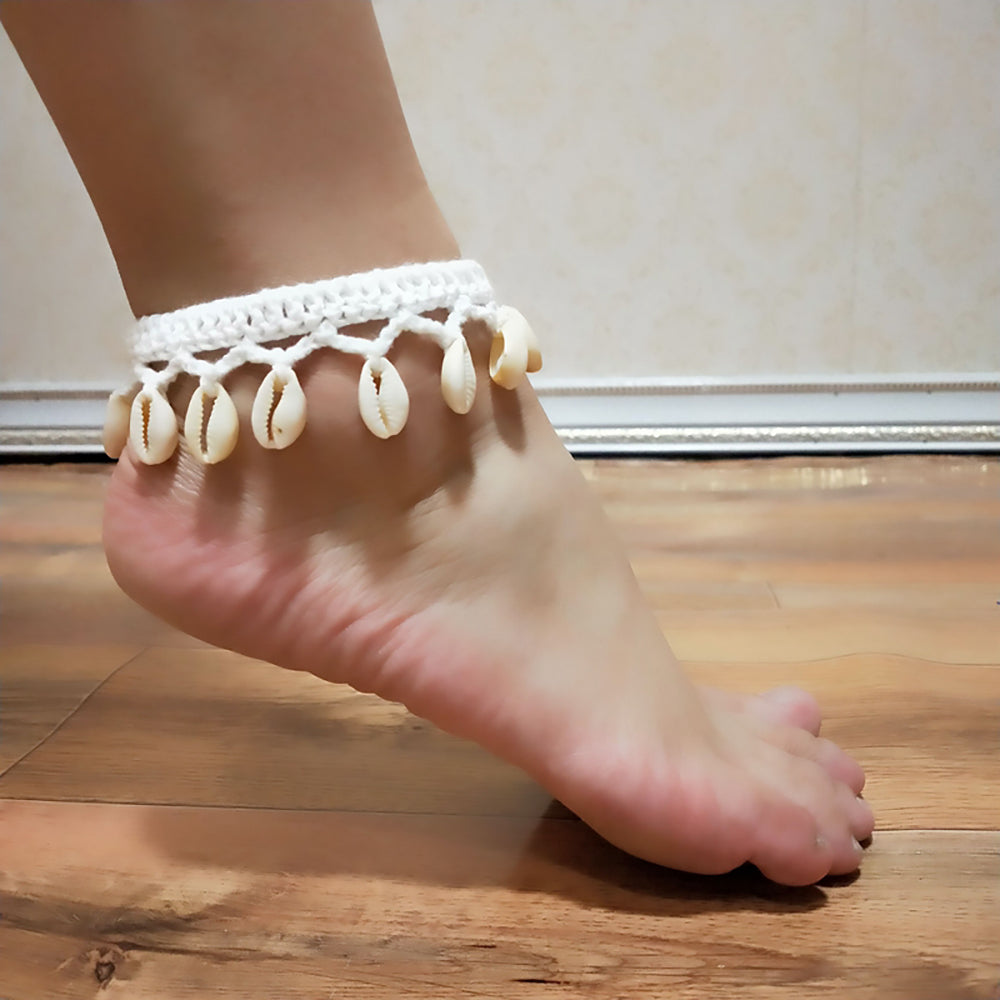 Summer Women Simple Seashell Anklet