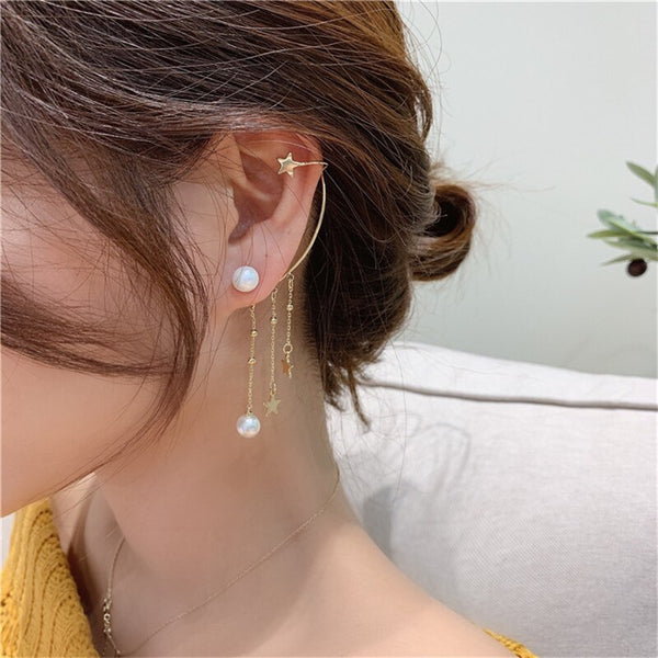Fashion Punk Butterfly Clip Earring for Teens Women