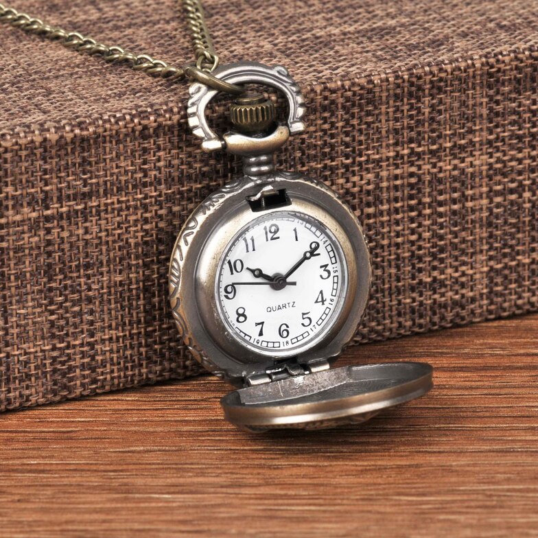 Soviet Sickle Hammer Style Quartz Pocket Watch