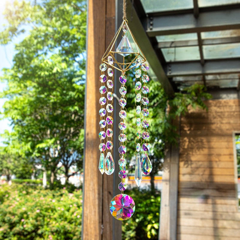 5 Styles Window Suncatchers with Crystal Ball Prisms