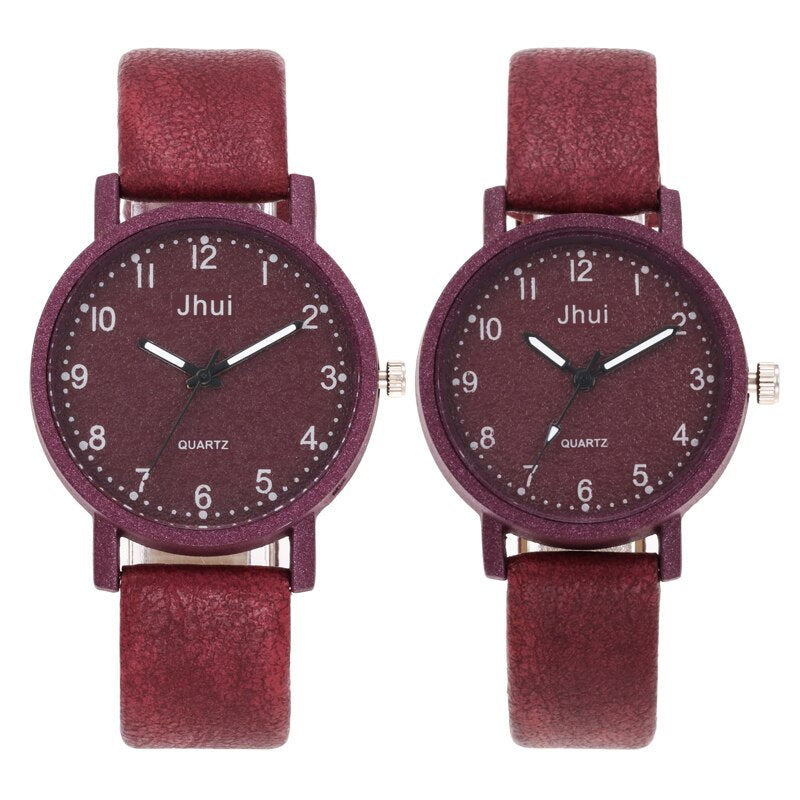Fashion Couple Stainless Steel  Bracelet Mens Watches