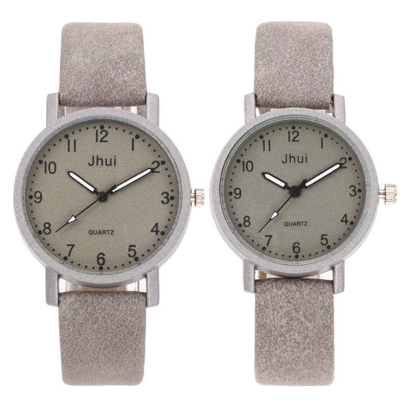 Fashion Couple Stainless Steel  Bracelet Mens Watches