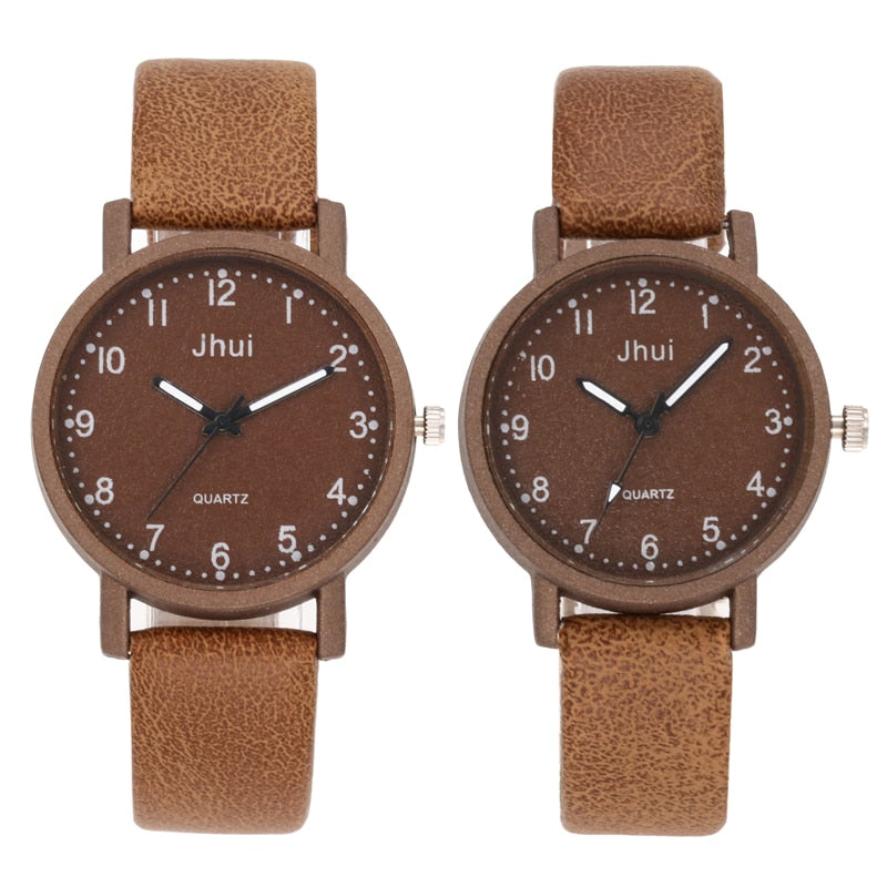Fashion Couple Stainless Steel  Bracelet Mens Watches