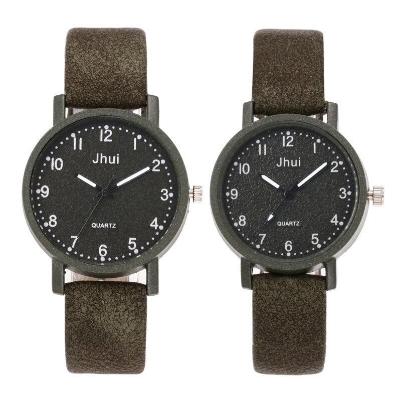 Fashion Couple Stainless Steel  Bracelet Mens Watches