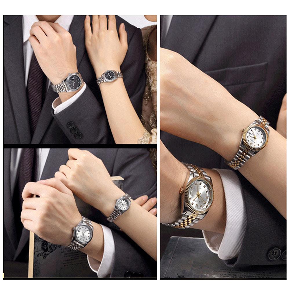 Couple watch for Men Women Waterproof Luminous Analog Quartz Watch