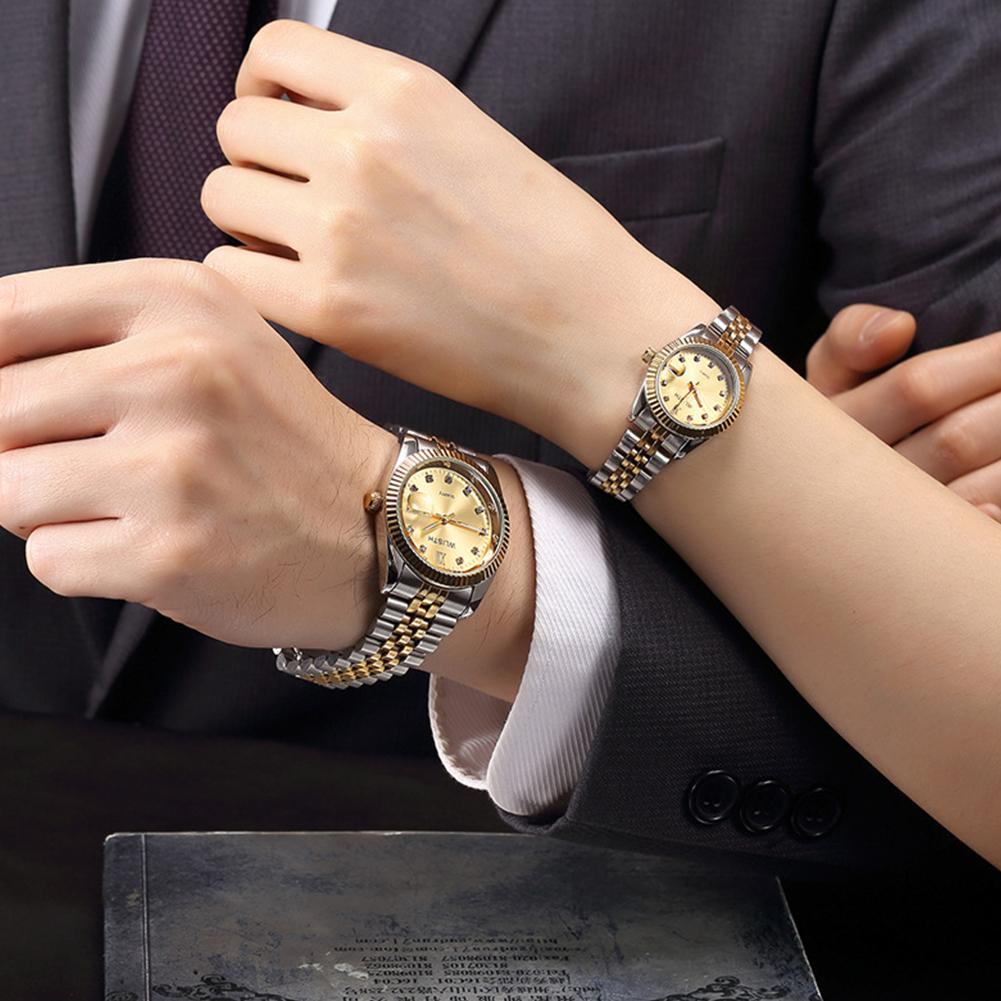 Couple watch for Men Women Waterproof Luminous Analog Quartz Watch