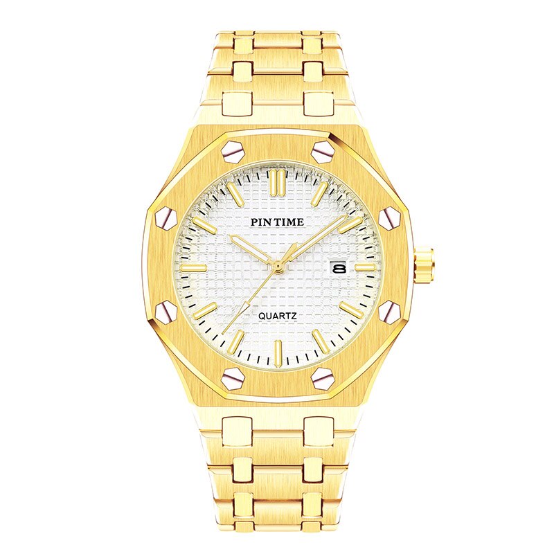 Full Steel Business Mens Watches Men Military Wristwatch