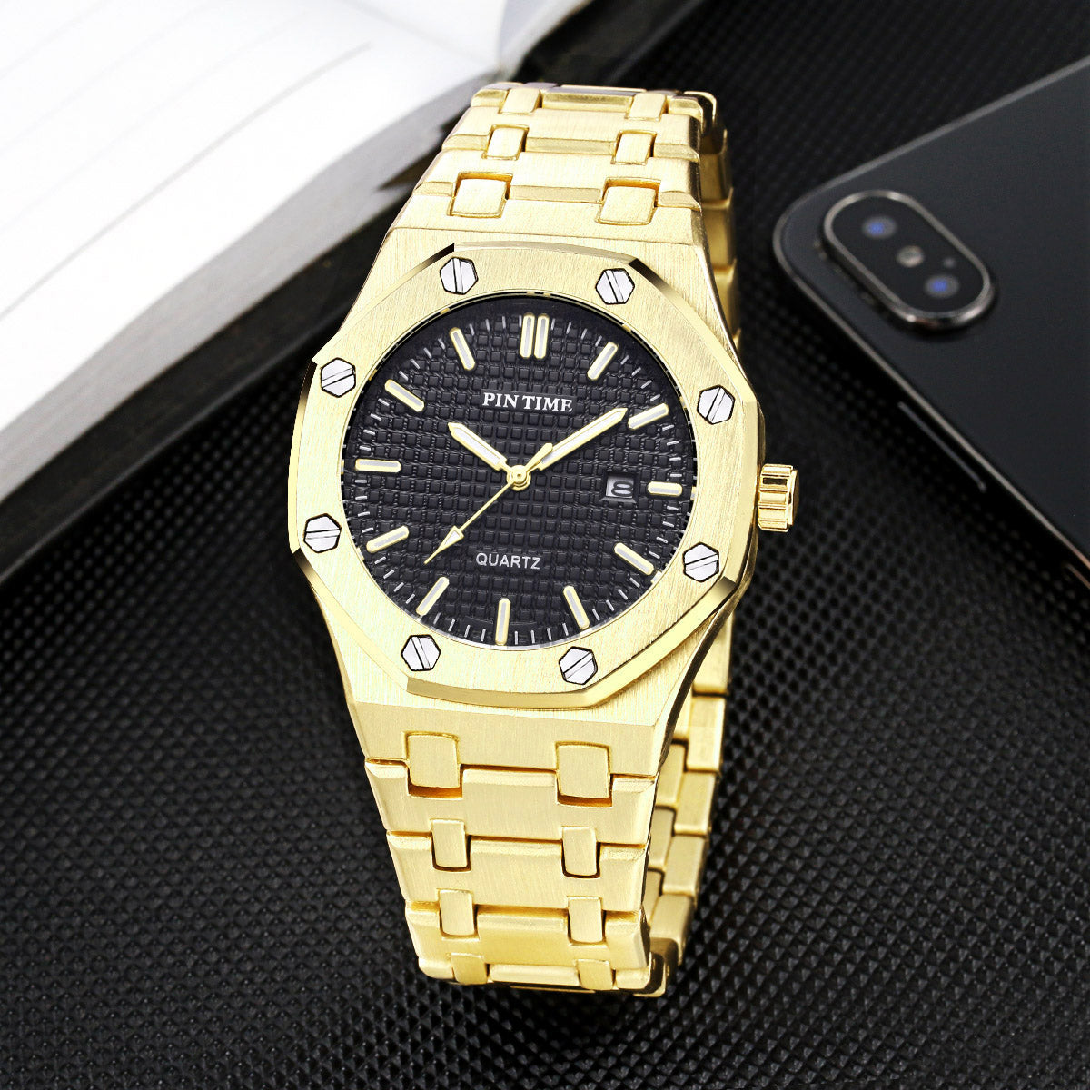 Full Steel Business Mens Watches Men Military Wristwatch