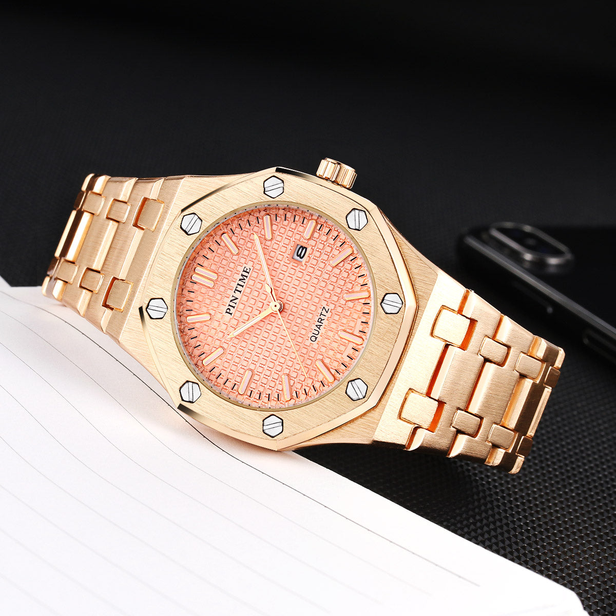 Full Steel Business Mens Watches Men Military Wristwatch