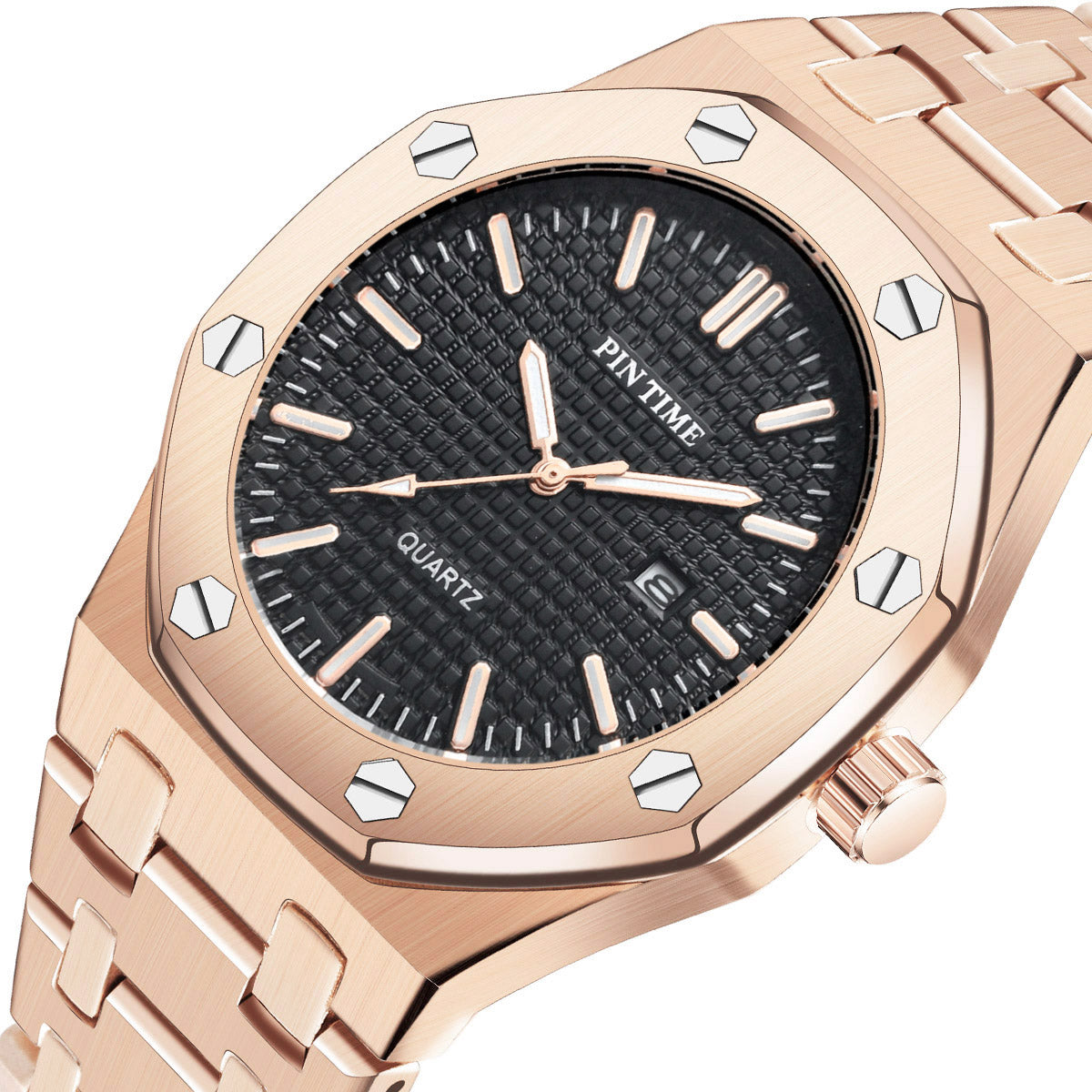 Full Steel Business Mens Watches Men Military Wristwatch