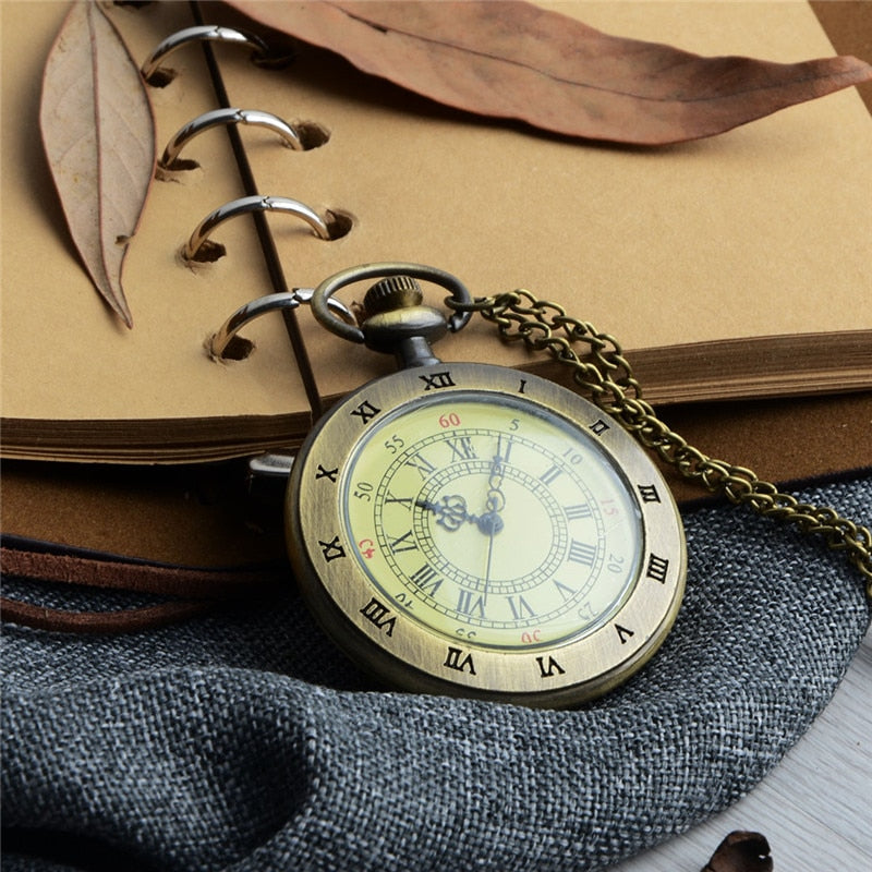 Unique Men Women Vintage Pocket Watch