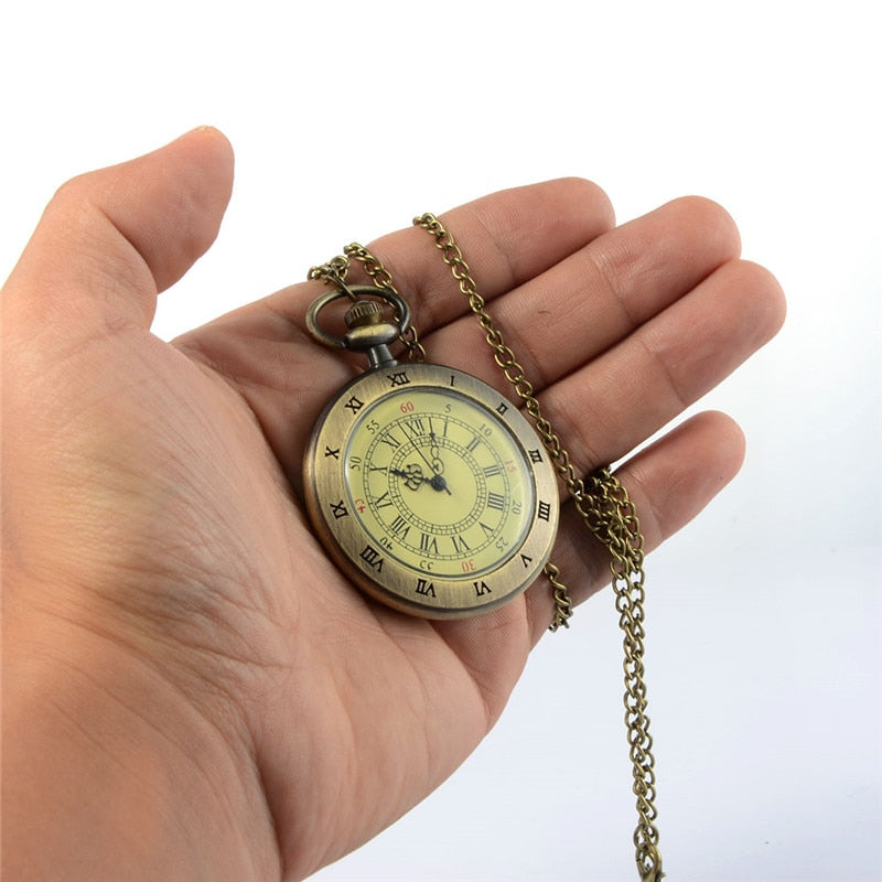 Unique Men Women Vintage Pocket Watch