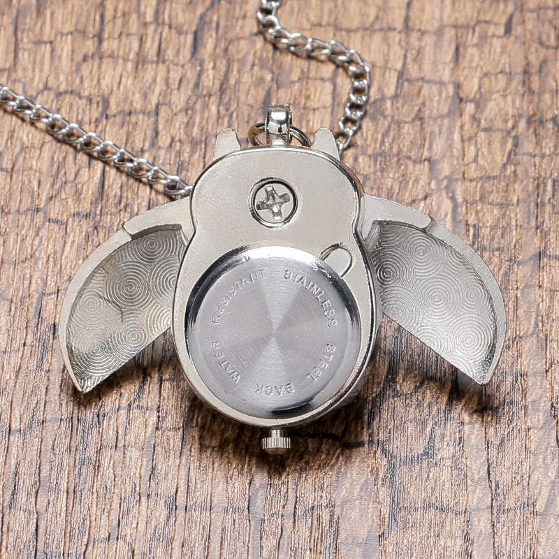 Fashion Little Cute Owl Shaped Pocket Watches