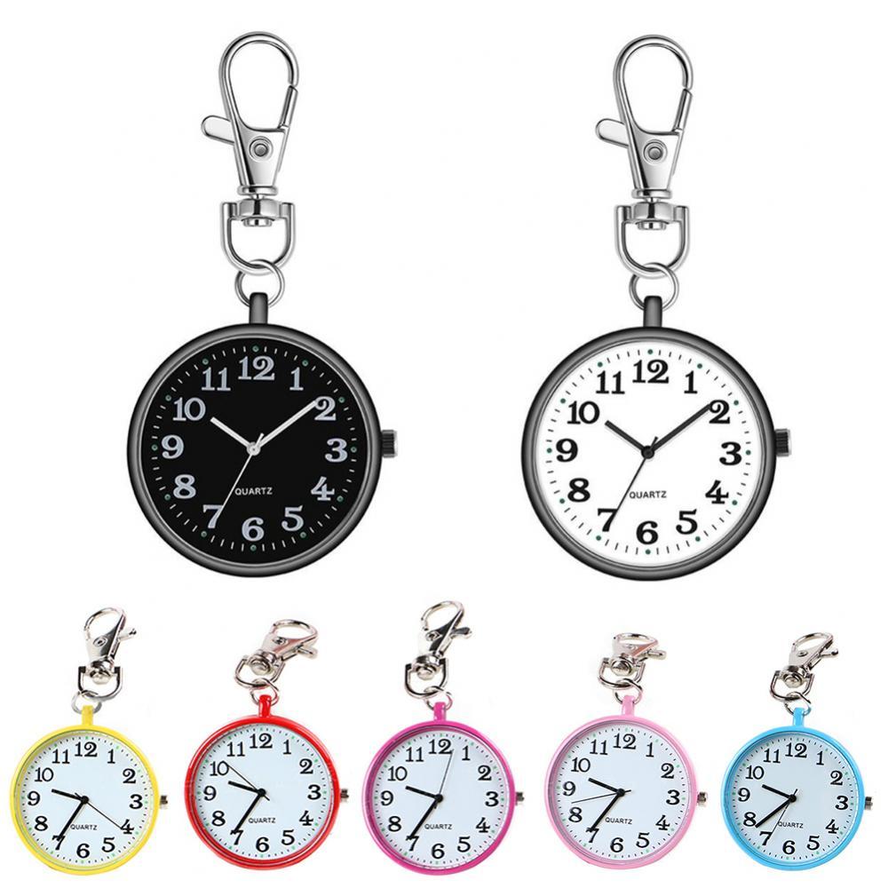 Pocket Watches Nurse Watch Brooch Fashion Round Dial  Pocket Watch