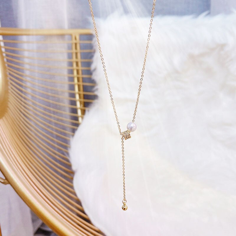 Super Pearl Exquisite Luxury Round Necklace