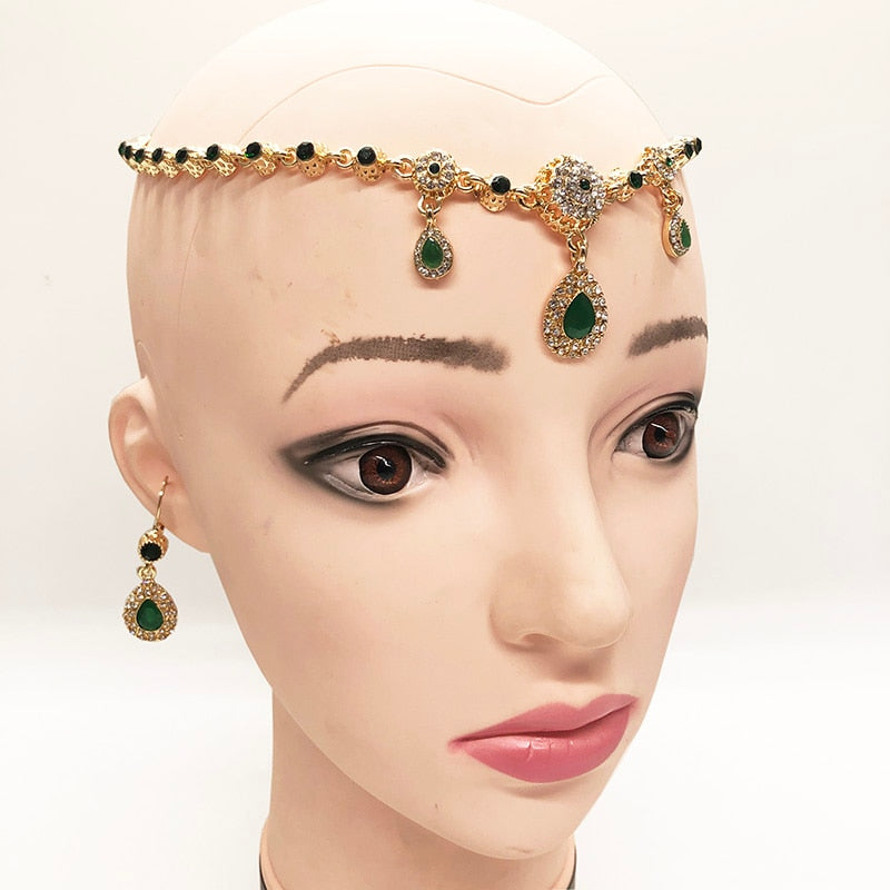 Handmade Jewelry Crystal Wedding Hair   Jewelry Set