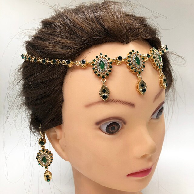 Handmade Jewelry Crystal Wedding Hair   Jewelry Set
