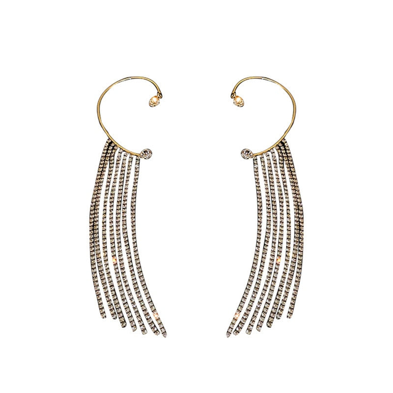 1 pcs 925 Sterling Silver Earrings Gold Earrings For Women