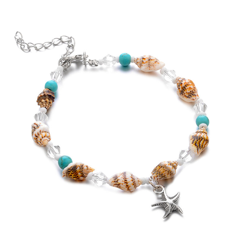 Shell Starfish Anklets Bracelet For Women