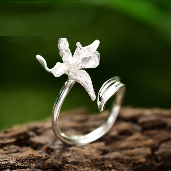 925 Sterling Silver Adjustable Rings for Women