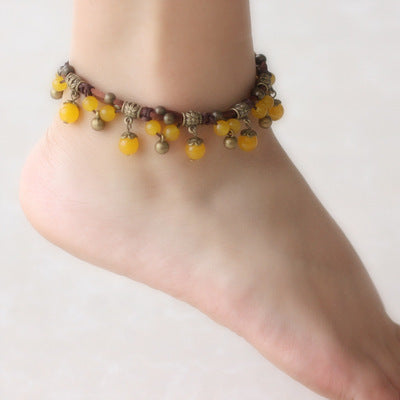 Fashion women vintage anklets chains
