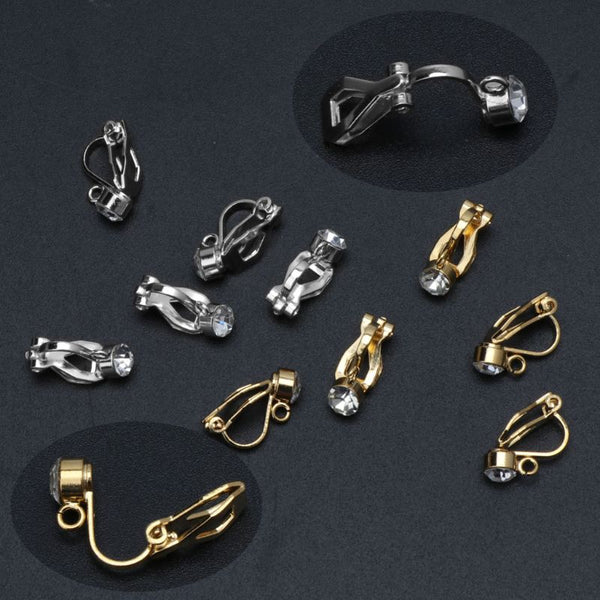10 convertidores de pendientes con clip